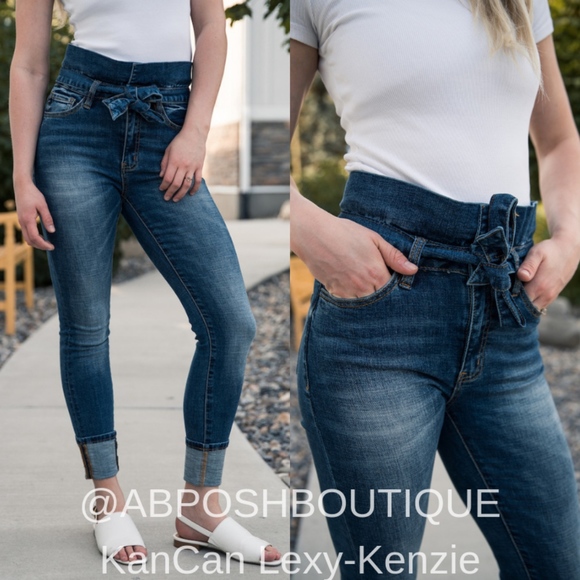 KanCan Denim - NWT KanCan Jeans Kenzie High Rise Paper Bag Skinny